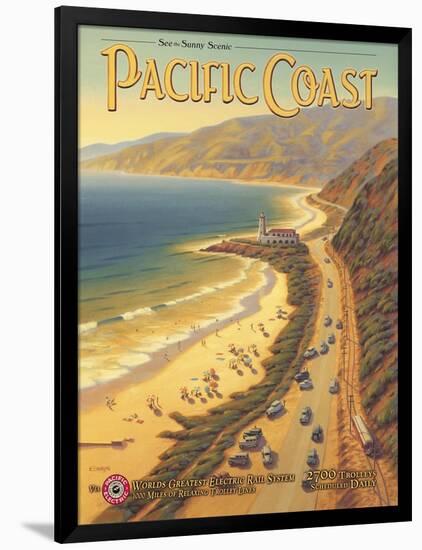 Pacific Coast-Kerne Erickson-Framed Art Print