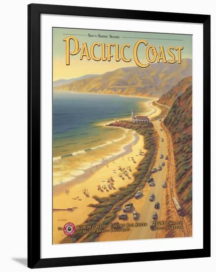 Pacific Coast-Kerne Erickson-Framed Art Print