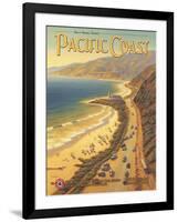 Pacific Coast-Kerne Erickson-Framed Art Print