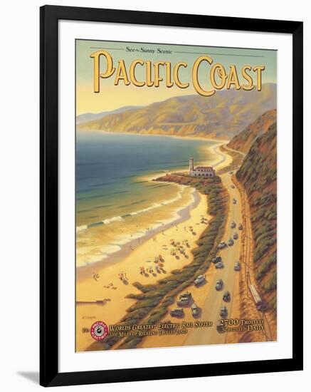 Pacific Coast-Kerne Erickson-Framed Art Print