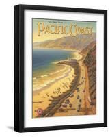 Pacific Coast-Kerne Erickson-Framed Art Print