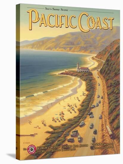 Pacific Coast-Kerne Erickson-Stretched Canvas