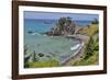 Pacific coastline along Highway 101. Samuel H. Boardman State Scenic Corridor, Oregon coast-Darrell Gulin-Framed Photographic Print