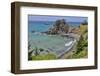 Pacific coastline along Highway 101. Samuel H. Boardman State Scenic Corridor, Oregon coast-Darrell Gulin-Framed Photographic Print