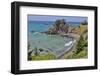 Pacific coastline along Highway 101. Samuel H. Boardman State Scenic Corridor, Oregon coast-Darrell Gulin-Framed Photographic Print