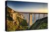 Pacific Highway Bridge-George Oze-Stretched Canvas