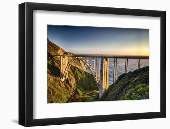 Pacific Highway Bridge-George Oze-Framed Premium Photographic Print