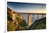 Pacific Highway Bridge-George Oze-Framed Photographic Print