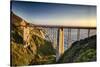 Pacific Highway Bridge-George Oze-Stretched Canvas