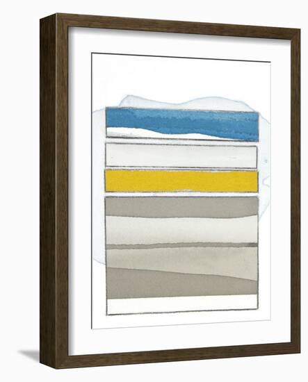 Pacific Horizon I-Rob Delamater-Framed Art Print