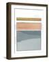 Pacific Horizon VI-Rob Delamater-Framed Art Print