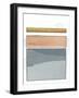 Pacific Horizon VI-Rob Delamater-Framed Art Print