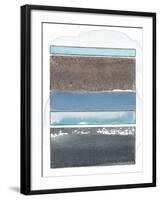 Pacific Horizon VIII-Rob Delamater-Framed Art Print