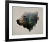 Pacific Northwest Black Bear-Davies Babies-Framed Art Print