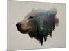 Pacific Northwest Black Bear-Davies Babies-Mounted Art Print