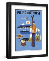 Pacific Northwest, c.1956-null-Framed Giclee Print