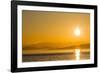 Pacific Northwest Sunset, Haro Strait, Saturna Island, British Columbia, Canada, North America-Michael Nolan-Framed Photographic Print