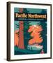 Pacific Northwest-null-Framed Art Print