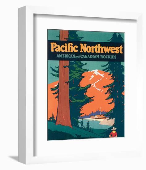 Pacific Northwest-null-Framed Art Print