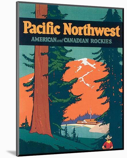 Pacific Northwest-null-Mounted Art Print