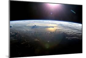 Pacific Ocean From Space, ISS Image-null-Mounted Photographic Print