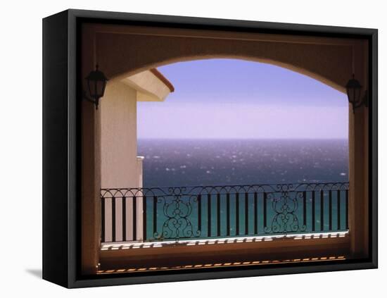 Pacific Ocean View, Cabo San Lucas, Baja, Mexico-Walter Bibikow-Framed Stretched Canvas