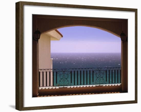 Pacific Ocean View, Cabo San Lucas, Baja, Mexico-Walter Bibikow-Framed Photographic Print