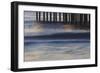 Pacific Ocean wave patterns after sunset, Pacific Beach, San Diego, California, USA-Stuart Westmorland-Framed Photographic Print