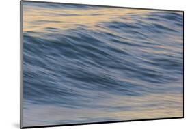 Pacific Ocean wave patterns after sunset, Pacific Beach, San Diego, California, USA-Stuart Westmorland-Mounted Photographic Print