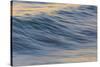 Pacific Ocean wave patterns after sunset, Pacific Beach, San Diego, California, USA-Stuart Westmorland-Stretched Canvas