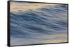 Pacific Ocean wave patterns after sunset, Pacific Beach, San Diego, California, USA-Stuart Westmorland-Framed Stretched Canvas