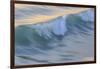 Pacific Ocean wave patterns after sunset, Pacific Beach, San Diego, California, USA-Stuart Westmorland-Framed Photographic Print