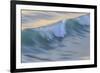 Pacific Ocean wave patterns after sunset, Pacific Beach, San Diego, California, USA-Stuart Westmorland-Framed Premium Photographic Print