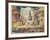 Pacific-Overtures, or a Flight from St. Clouds 'Over the Water to Charley' - a New Dramatic Peace…-James Gillray-Framed Giclee Print