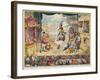 Pacific-Overtures, or a Flight from St. Clouds 'Over the Water to Charley' - a New Dramatic Peace…-James Gillray-Framed Giclee Print