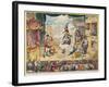 Pacific-Overtures, or a Flight from St. Clouds 'Over the Water to Charley' - a New Dramatic Peace…-James Gillray-Framed Giclee Print