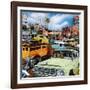 Pacific Paradise Motel 2-John Roy-Framed Giclee Print