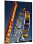 Pacific Park Ferris Wheel, Santa Monica Pier, Los Angeles, California, USA-Walter Bibikow-Mounted Photographic Print