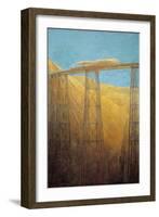 Pacific Railway-Gaetano Previati-Framed Art Print