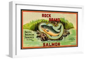 Pacific Salmon-null-Framed Giclee Print