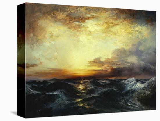 Pacific Sunset, 1907-Thomas Moran-Stretched Canvas