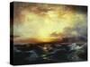 Pacific Sunset, 1907-Thomas Moran-Stretched Canvas