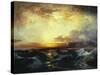 Pacific Sunset, 1907-Thomas Moran-Stretched Canvas