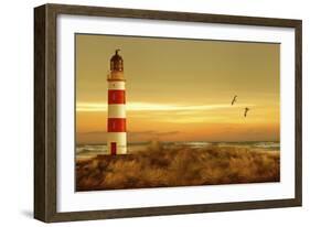 Pacific Sunset 5-Carlos Casamayor-Framed Giclee Print