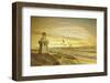 Pacific Sunset 6-Carlos Casamayor-Framed Art Print