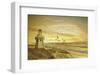 Pacific Sunset 6-Carlos Casamayor-Framed Art Print