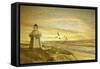 Pacific Sunset 6-Carlos Casamayor-Framed Stretched Canvas