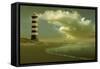 Pacific Sunset 7-Carlos Casamayor-Framed Stretched Canvas