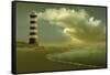 Pacific Sunset 7-Carlos Casamayor-Framed Stretched Canvas