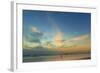 Pacific Sunset at Popular Playa Guiones Surf Beach-Rob Francis-Framed Photographic Print